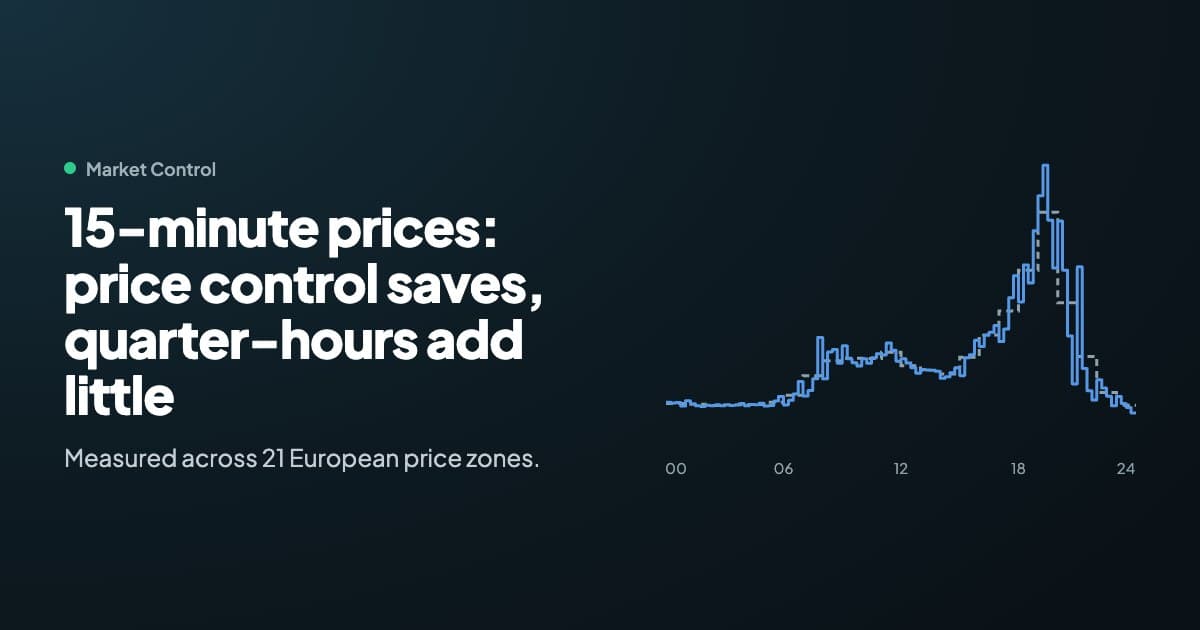 A year of 15-minute electricity prices – what was it worth? Price control saves, quarter-hours add only a few euros