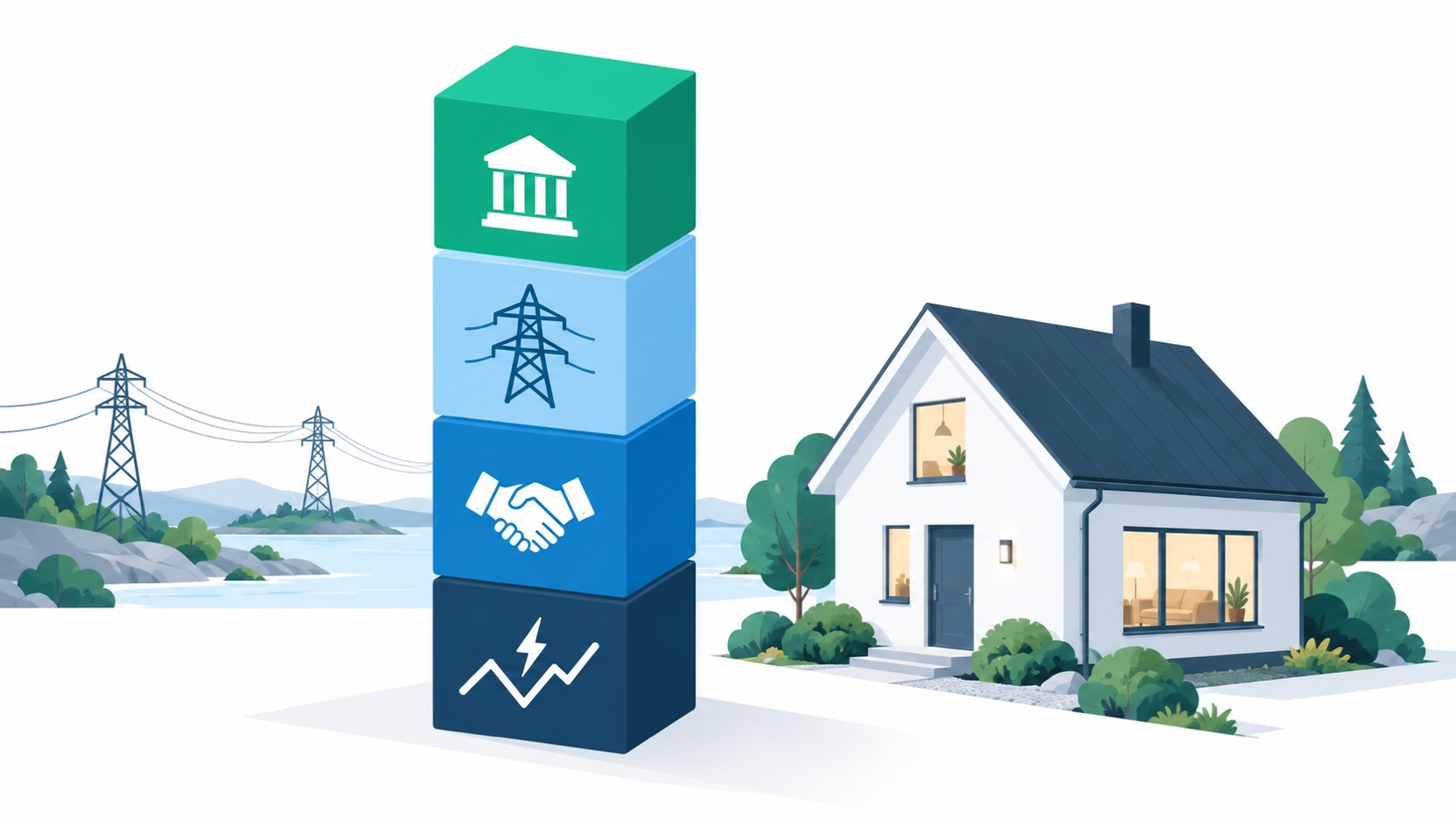 What makes up the electricity bill