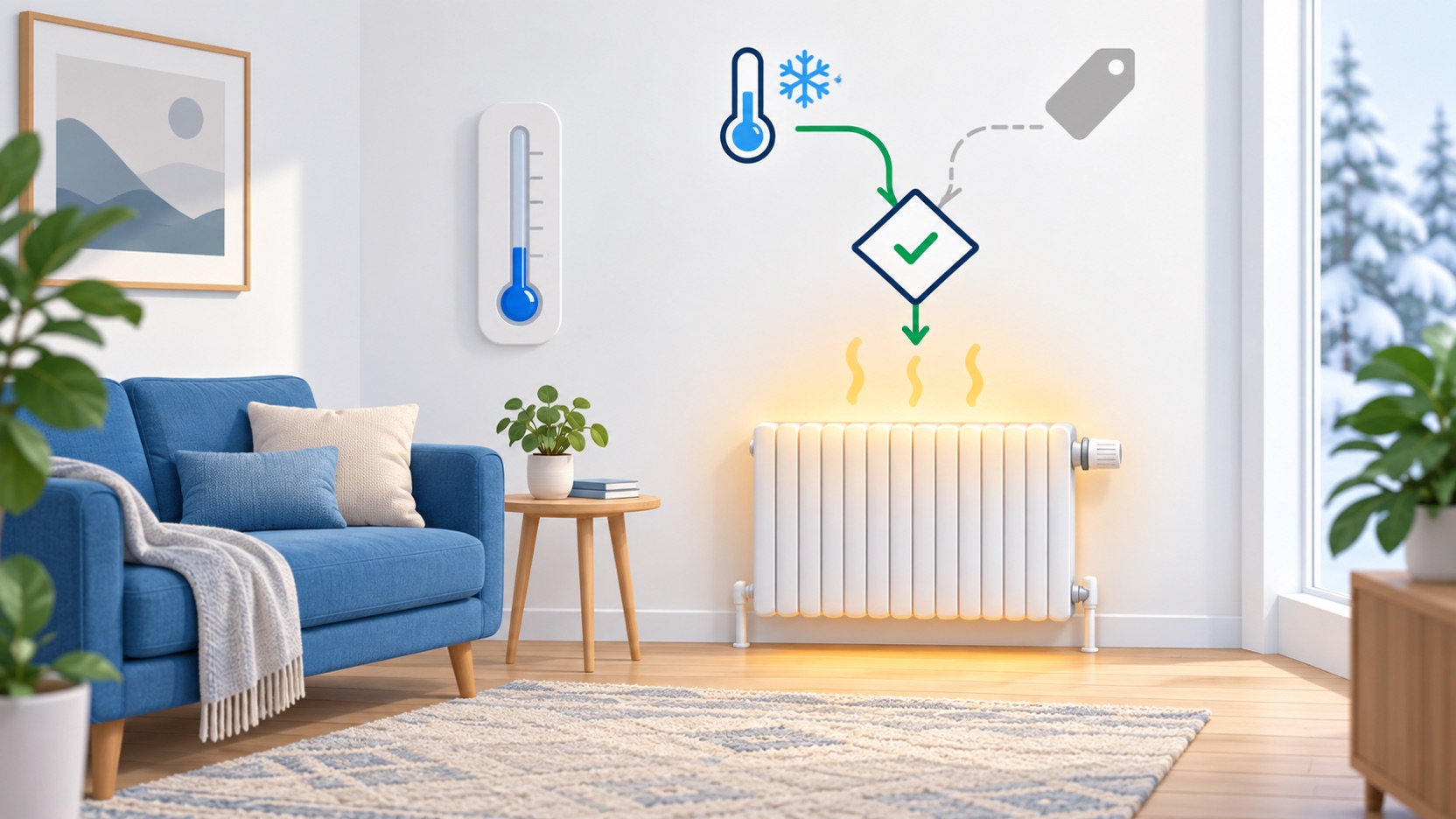 A rule based on temperature